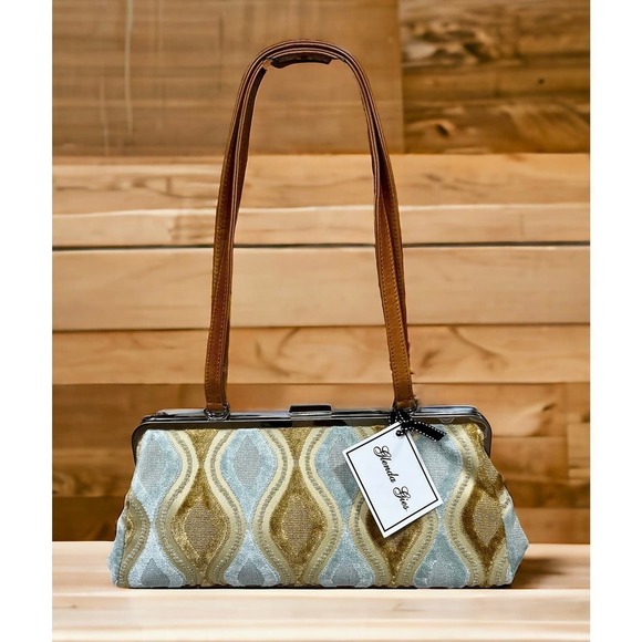 Glenda Gies Handbags - Glenda Gies Sophia #1133 Chenille Handbag